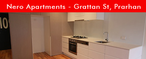 Nero Apartments - Grattan St, Prarhan (40 Units – Kitchen, Wardrobe, Laundry and Bathroom Joinery)